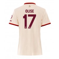 Maglia Calcio Bayern Munich Michael Olise #17 Terza Divisa Donna 2024-25 Manica Corta